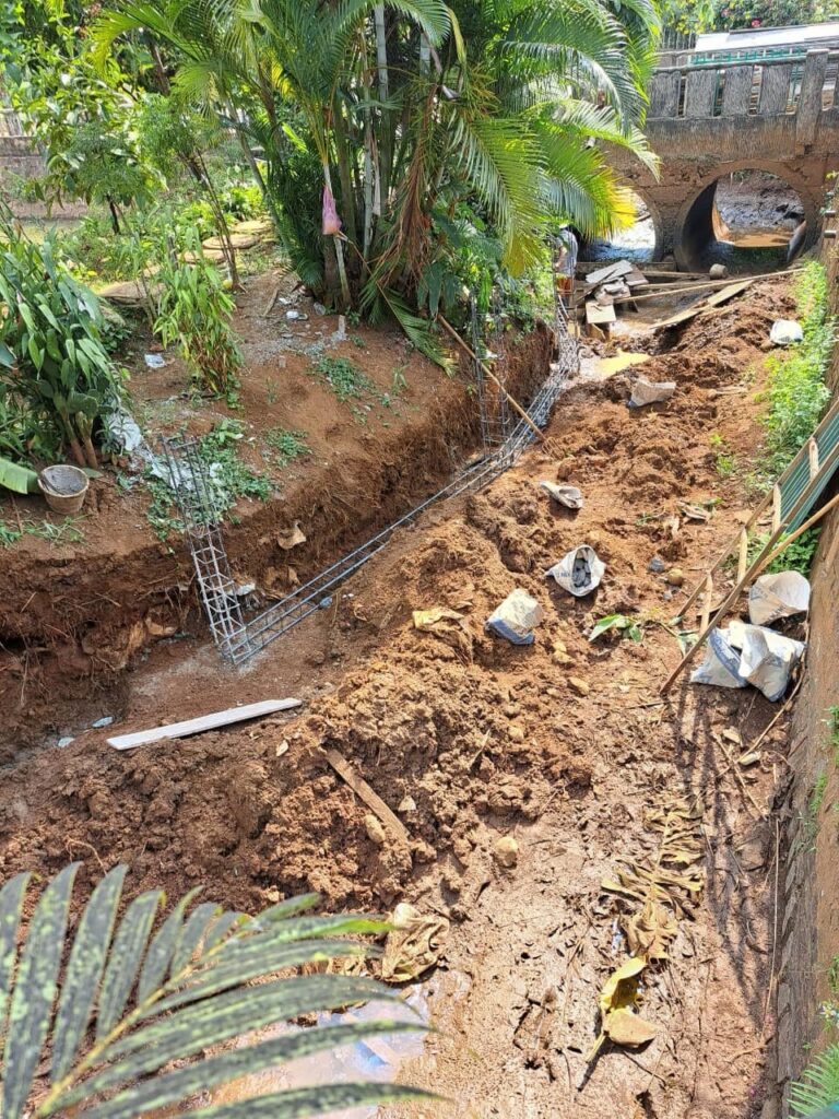 Rebuilding-The-Stream-Retaining-Wall-At-Thien-An-3